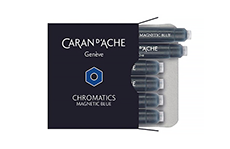 Картриджи Caran d'Ache Magnetic Blue (темно-синий, 6 шт.)
