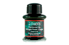 Чернила De Atramentis Pearlscent Heliogen Green Copper