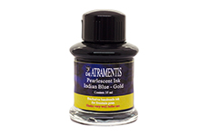 Чернила De Atramentis Pearlscent Indian Blue Gold