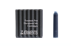 Картриджи De Atramentis Document Ink Dark Blue (темно-синие, 5 шт)