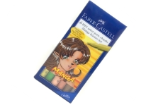 Набор Faber-Castell PITT artist pens Manga Kaoiro Set (6 ручек)