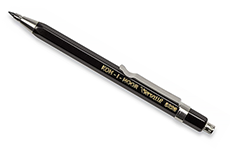 Koh-i-Noor Versatil 2.0 цанговый карандаш (черный корпус, короткий)