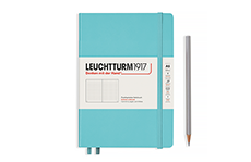 Leuchtturm1917 Medium A5 Aquamarine (жесткая обложка, в точку)