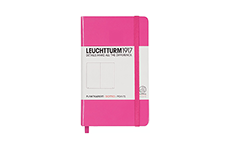 Leuchtturm1917 Pocket A6 Pink (жесткая обложка, розовый, в точку)
