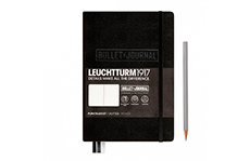 Leuchtturm1917 Bullet Journal A5 (жесткая обложка, черный, в точку)