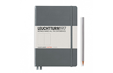 Leuchtturm1917 Medium A5 Anthracite (жесткая обложка, темно-серый, в точку)