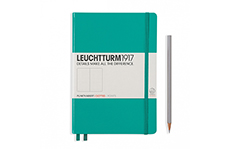 Leuchtturm1917 Medium A5 Emerald (жесткая обложка, изумрудный, в точку)