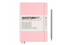 Leuchtturm1917 Medium A5 Powder (жесткая обложка, пастельно-розовый, в линейку)