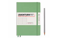 Leuchtturm1917 Medium A5 Sage (жесткая обложка, пастельно-зеленый, в точку)