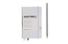 Leuchtturm1917 Pocket A6 White (жесткая обложка, белый, в линейку)