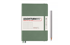 Leuchtturm1917 Medium A5 Olive (жесткая обложка, оливковый, в точку)