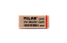Ластик Milan The Master Gum 1420 (для графитовых карандашей и угля)
