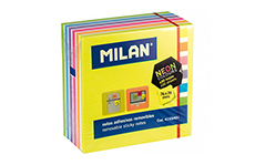 Самоклеящийся блок Milan Neon (400 листов, 4 цвета)