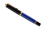 Pelikan Souveran M600 F (черно-синий корпус)