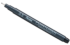 Pentel Pointliner 0.5 (черный)