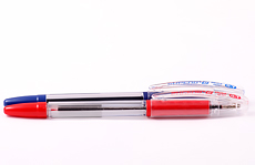 Набор Pentel SuperG (1 синяя, 1 красная шариковые ручки)