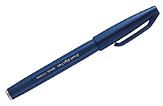 Pentel Touch Brush Pen (темно-синий)