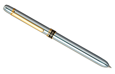 Platinum Double Action Shining Silver Slim (серебристый корпус)