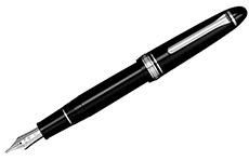 Sailor 1911 Naginata-Togi NMF (отделка - родий)