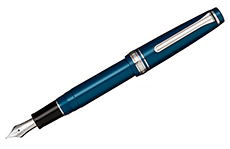 Sailor Professional Gear Slim F (корпус - синий металлик, отделка - родий)
