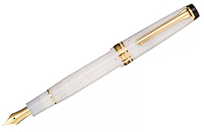 Sailor Professional Gear Slim Four Seasons MF (белый корпус, отделка - золото)