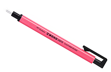 Tombow Eraser Mono Zero (круглый ластик-карандаш, неоново-розовый)