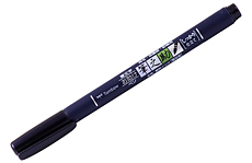Tombow Fudenosuke pen Hard (черный)