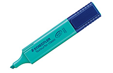 Staedtler Textsurfer Classic текстовыделитель 1-5 мм (скошенный наконечник, бирюзовый)