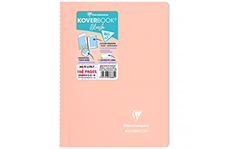 Тетрадь Clairefontaine Koverbook Blush А4 (коралловая обложка, клетка)