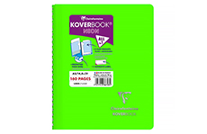 Тетрадь Clairefontaine Koverbook Neon Green A4 (80 листов, в линейку)