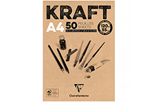 Clairefontaine Kraft A4 (склейка, 50 листов)