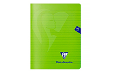 Тетрадь Clairefontaine Mimesys 17х22 (зеленая, в линейку)