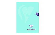 Тетрадь Clairefontaine Mimesys Pastel A5 (мятная, в клетку)