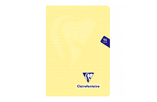 Тетрадь Clairefontaine Mimesys Pastel A5 (светло-желтая, в линейку)