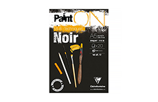 Clairefontaine Paint'ON Noir А5 альбом для смешанных техник