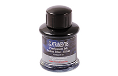 Чернила De Atramentis Pearlscent Indian Blue Silver