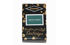 Картриджи Diamine Green Umber (18 шт.)