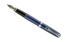 Diplomat Excellence A2 Midnight Blue Chrome F