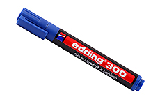 Edding 300 1.5-3.0 мм (перманентный, синий)