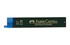 Грифели Faber-Castell Superpolymer 0.7 мм, HB