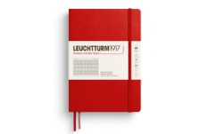 Leuchtturm1917 Limited Edition 2026 Medium A5 Вишня (жесткая обложка, в клетку)