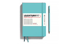 Leuchtturm1917 Medium A5 Aquamarine (жесткая обложка, в линейку)