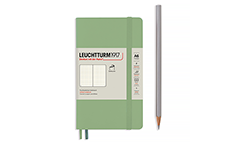 Leuchtturm1917 Softcover Pocket A6 (мягкая обложка, пастельный зеленый, в точку)