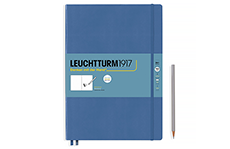 Leuchtturm1917 Sketchbook Master A4+ Denim (жесткая обложка, синий)