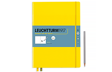 Leuchtturm1917 Sketchbook Master A4+ Lemon (жесткая обложка, желтый)