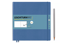 Leuchtturm1917 Sketchbook Square Denim (22х22 см, синий)