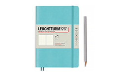 Leuchtturm1917 Softcover Medium A5 Aquamarine (мягкая обложка, в точку)