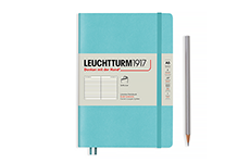 Leuchtturm1917 Softcover Medium A5 Aquamarine (мягкая обложка, в линейку)