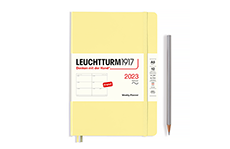 Еженедельник Leuchtturm1917 Medium A5 2023 (мягкая обложка, ванильный)