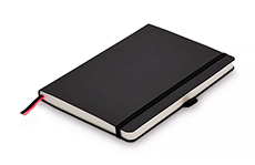 Записная книжка Lamy A5 (нелинованный, черный, мягкий переплет)